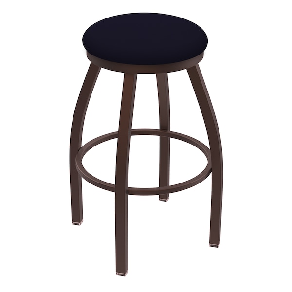 36" Swivel X-Tall Bar Stool, Bronze Finish, Canter Twilight Seat